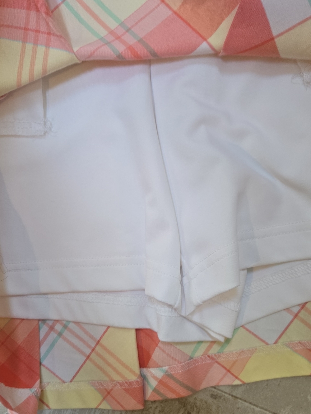 Lady Hagen Multi-Color Pleated Leisure Skort - Picture 5 of 8